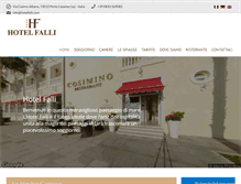 Tablet Screenshot of hotelfalli.com